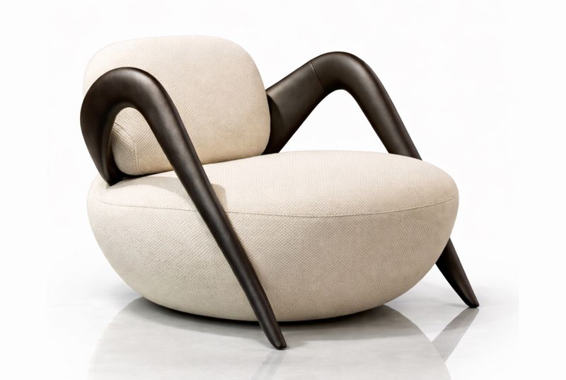 The Luna Curve Armchair