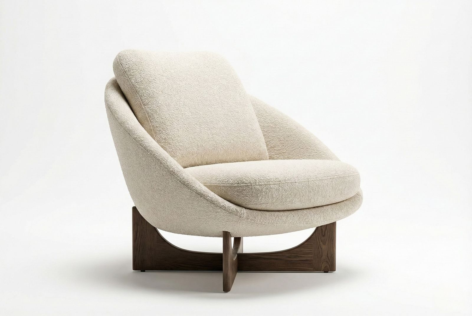 The Napoli Cloud Chair & Ottoman, view 2