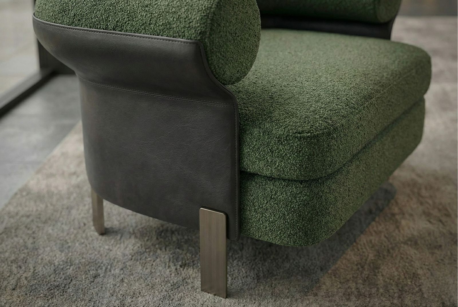 The Obsidian Arco Lounge Chair, view 5