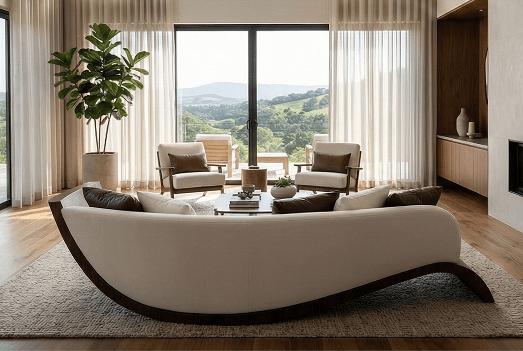 The Modena Wave Chaise, view 5