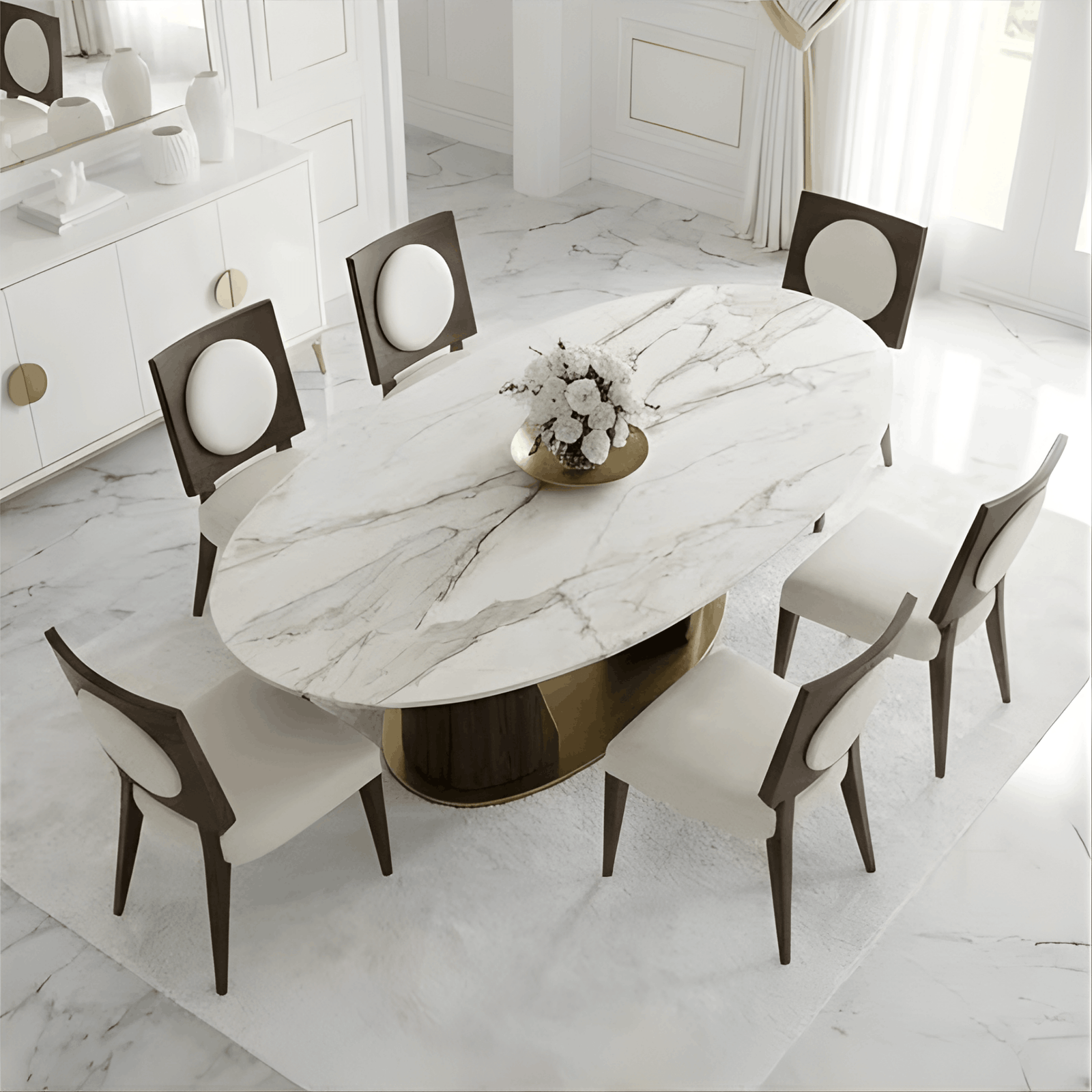 The Zenith Orbit Dining Chair, view 3