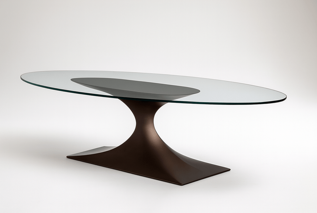 The Torino Crystal Table, view 2