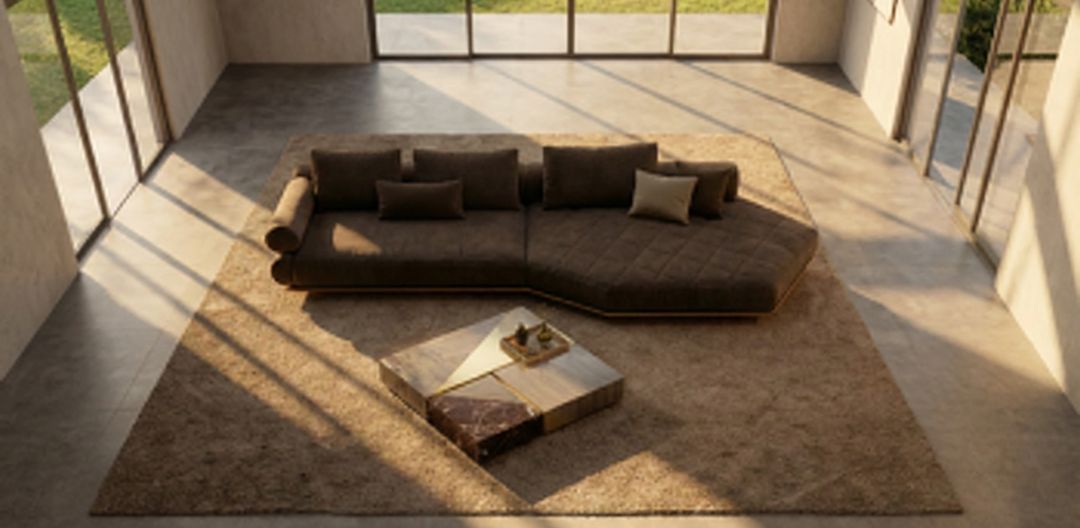 The Aureo Lounge Sofa, view 5