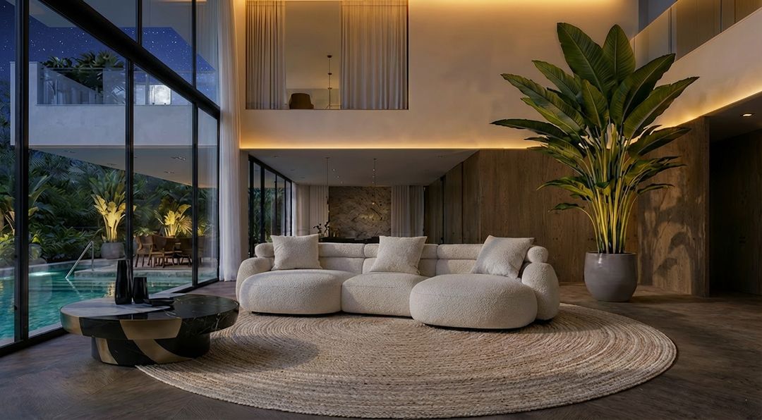 The Nube Forma Sofa, view 3