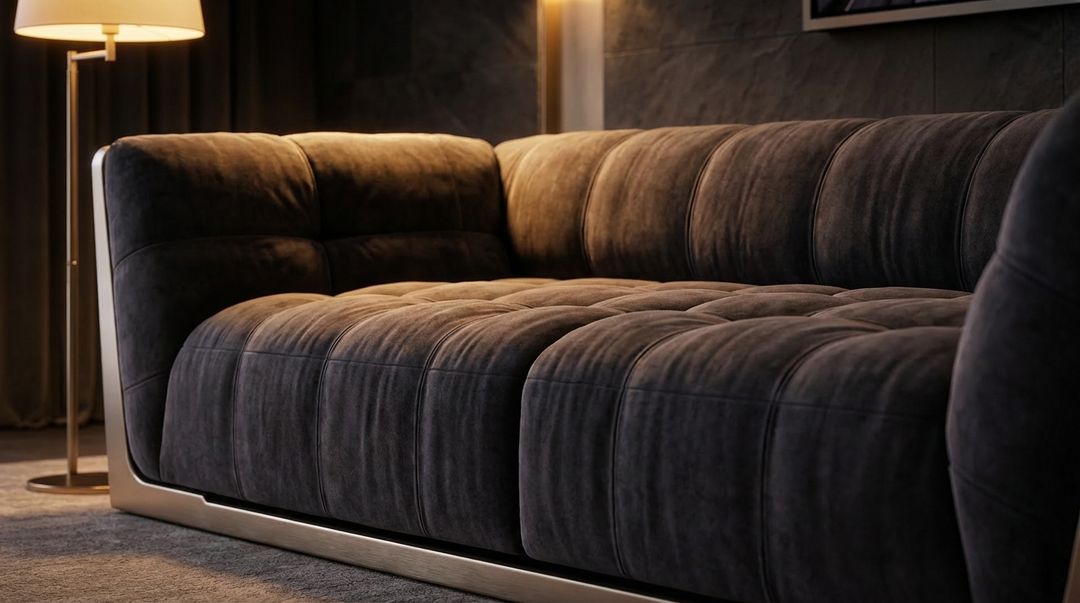The Firenze Noir Sofa, view 4