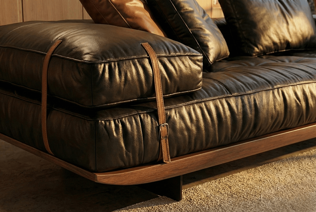 The Milano Pelle Lounge Sofa, view 3