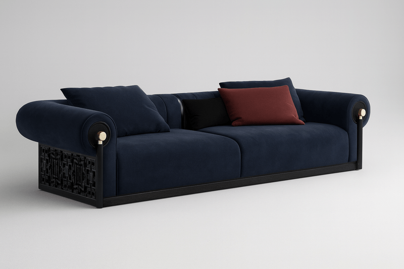 The Notte Intarsio Sofa
