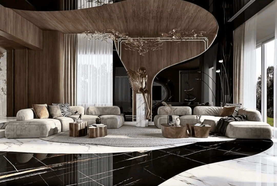 The Sculpted Curve Lounge